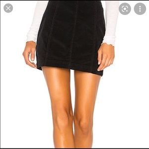 Free People Modern Femme Cord Skirt